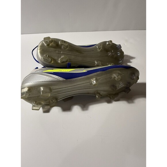 Adidas F50 League FG/MG Messi Soccer Cleats – Silver/Blue – Men’s 7 / Women 8.5 main image 6
